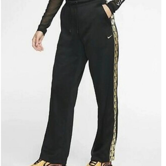 Nike womans logo open hem pants - Picture 1 of 8